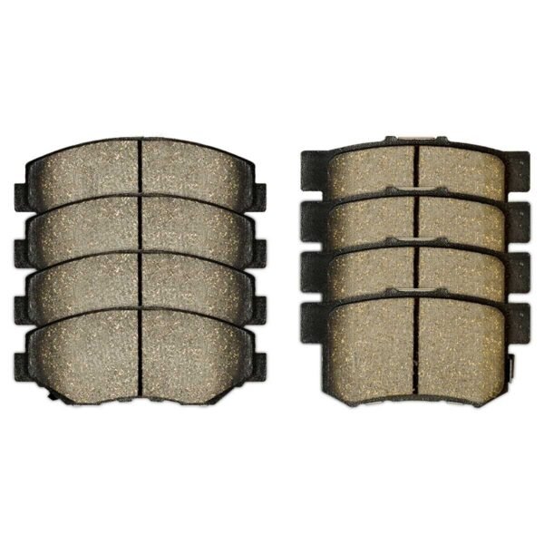 Front and Rear Ceramic Brake Pads Kit
