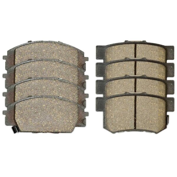 Front and Rear Ceramic Brake Pads Kit
