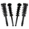 Front & Rear Complete Struts and Coil Springs Set of 4