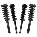 Front & Rear Complete Struts and Coil Springs Set of 4