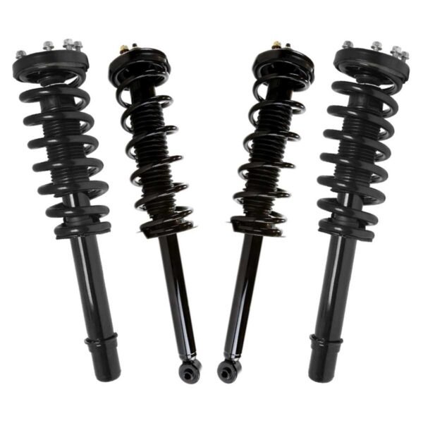 Front & Rear Complete Struts and Coil Springs Set of 4
