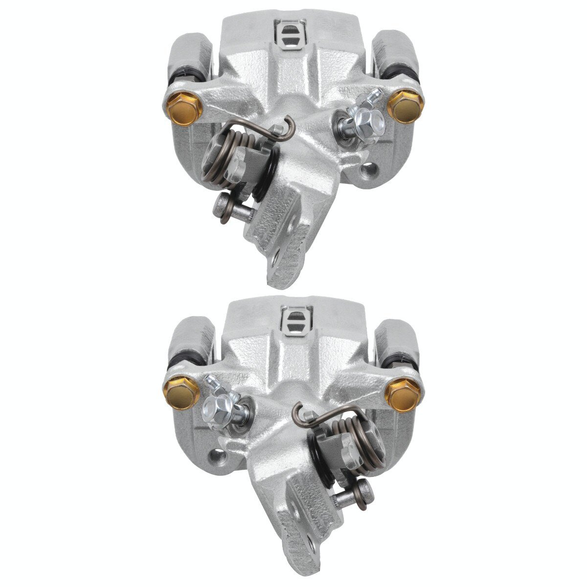 Rear New Brake Calipers with Bracket Set of 2 Driver and Passenger Side