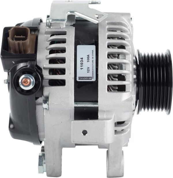 Alternator 11034/104210-388 Replacement for SCI TC L4 2.4L 2005-2010 HIGHLANDER L4 2.4L 2004-2007 CAMRY L4 2.4L 2005-2006 SOLARA L4 2.4L 2004-2008 100Amp - Image 4