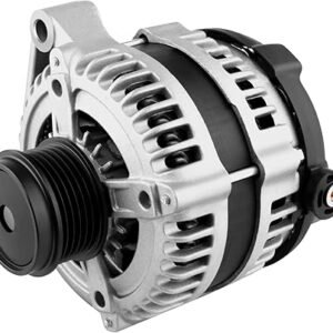 New Alternator Compatible with for Chrysler for Town & Country for Dodge for Grand Caravan 3.3L 3.8L 01-07, 12V 140AMP High Output Alternator OE #AND0293 13871 421000-0011