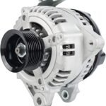 Alternator 11034/104210-388 Replacement for SCI TC L4 2.4L 2005-2010 HIGHLANDER L4 2.4L 2004-2007 CAMRY L4 2.4L 2005-2006 SOLARA L4 2.4L 2004-2008 100Amp