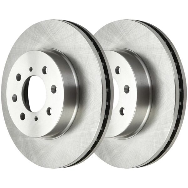 Front Brake Rotors and Ceramic Pads Kit Driver and Passenger Side