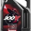 Motul 104129 300V Road Racing 15W-50 Motor Oil, 4-Liter