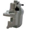 Front Brake Calipers Performance Ceramic Pads Drilled Slotted Rotors Silver Kit Driver and Passenger Side