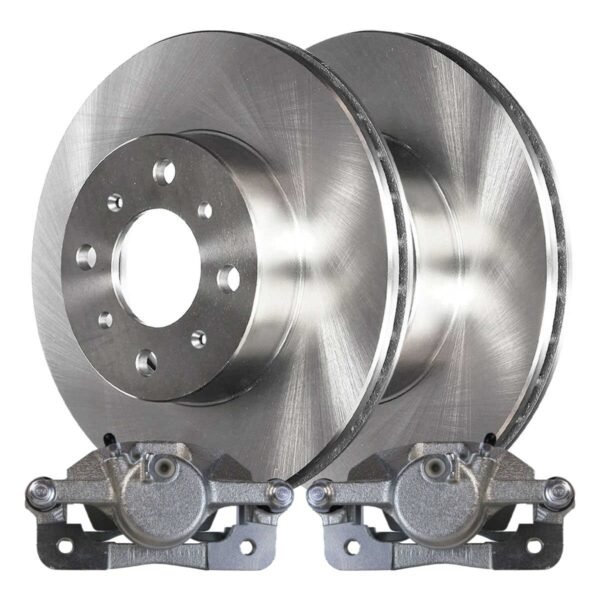 Front Brake Calipers and Rotors Kit Driver and Passenger Side