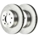 Front Brake Rotors Set of 2 Driver and Passenger Side