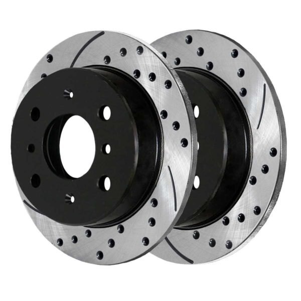 Rear Ceramic Brake Pad Kit Driver and Passenger Side - Image 2