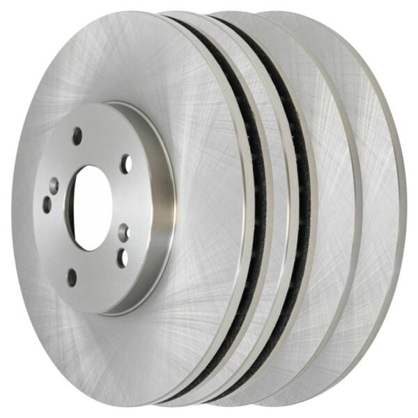 Front and Rear Brake Rotors Set of 4