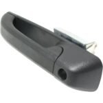 DOOR HANDLE FR LH OUTER BLACK TEXTURED W/KEYLESS ENTRY W/KEYHOLE