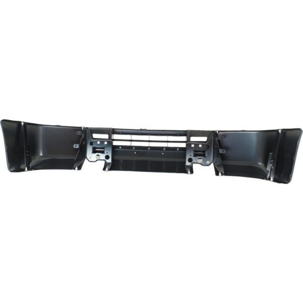 BUMPER FACE BAR FR BLACK W/O FOG LAMPS STEEL