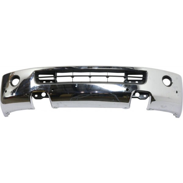 BUMPER FACE BAR FR CHROME W/FOG LAMPS