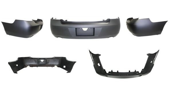 BUMPER RR PRIMED W/DUAL EXHAUST LT/LTZ/SS/POLICE MODEL CAPA - Image 2