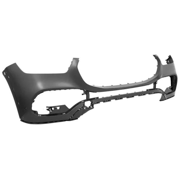 BUMPER FR PRIMED PTM W/TOW HOOK / 2 PARK ASSIST SENSOR W/O AMG