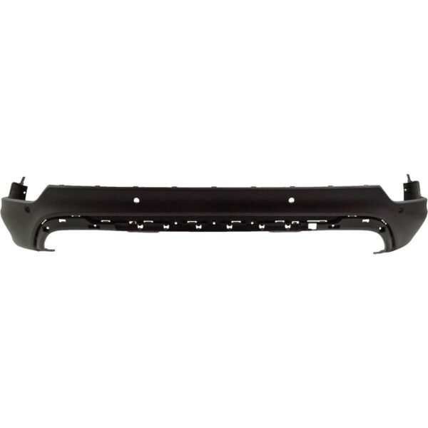 BUMPER RR LOWER TEXTURED BLACK W/PARK ASSIST SENSOR W/O TOW