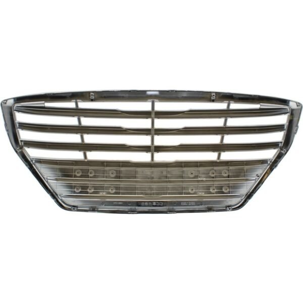 GRILLE CHROME SILVER/SATIN W/O ADAPTIVE CRUISE - Image 4