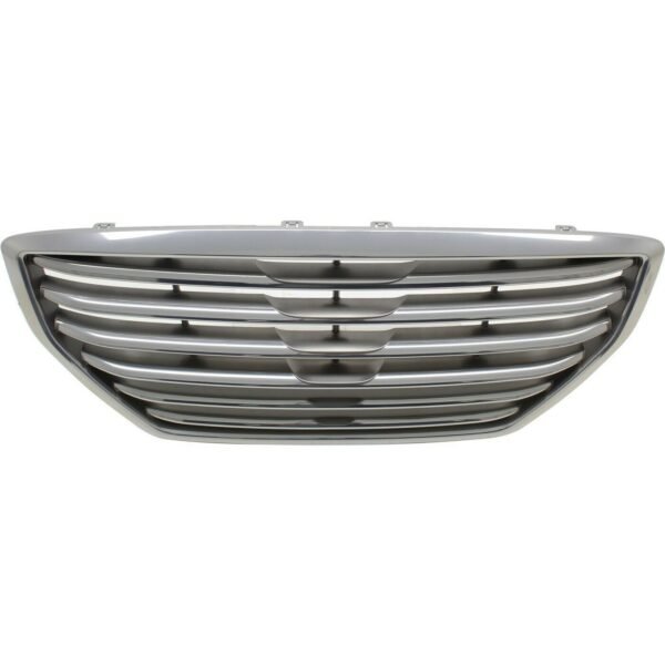 GRILLE CHROME SILVER/SATIN W/O ADAPTIVE CRUISE - Image 3