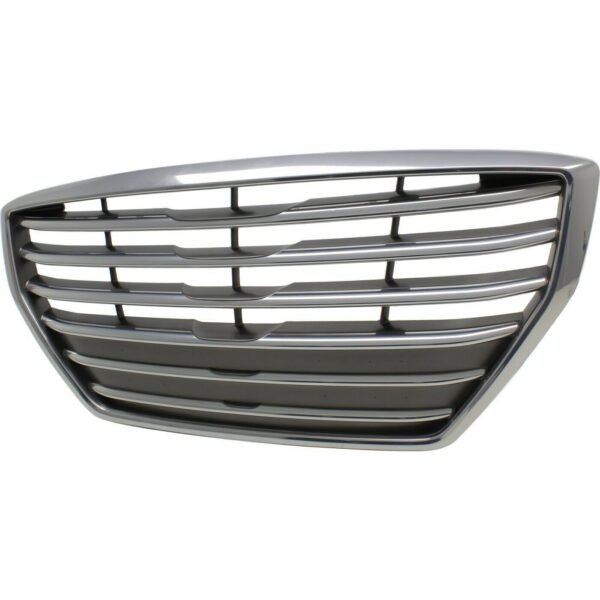 GRILLE CHROME SILVER/SATIN W/O ADAPTIVE CRUISE - Image 2