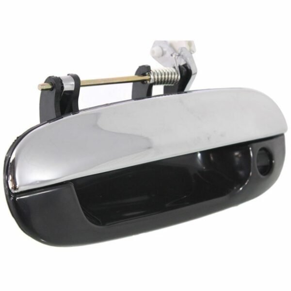 DOOR HANDLE FR LH OUTER BLACK/CHROME (W/KEY HO)
