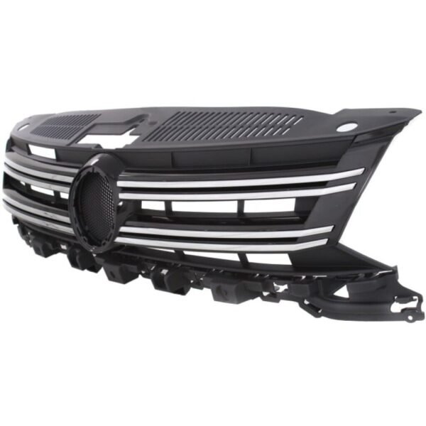 GRILLE BLACK W/CHROME MOULDING