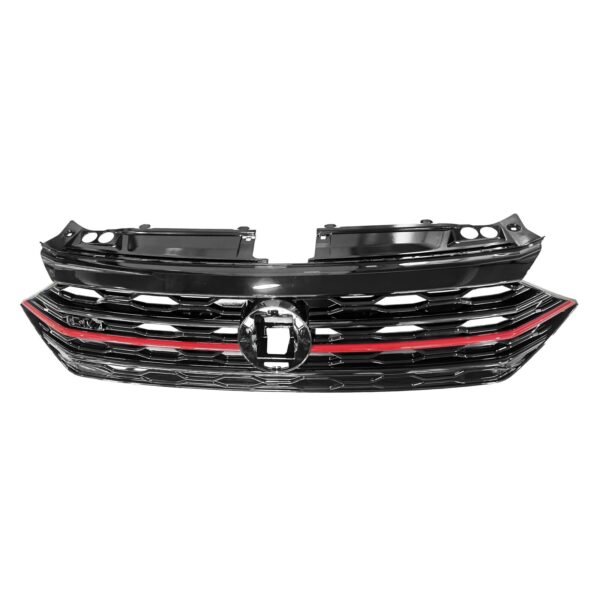 GRILLE BLACK W/CHROME MOULDING EXCLUDE GLI/R-LINE