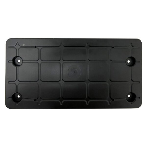 LICENSE PLATE BRACKET FR BLACK W/O MOUNTING HARDWARE - Image 2