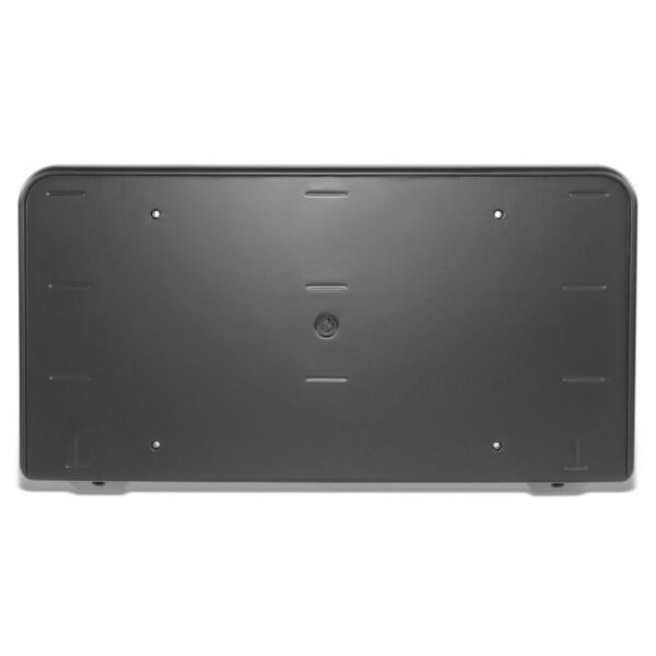 LICENSE PLATE BRACKET FR BLACK W/O MOUNTING HARDWARE